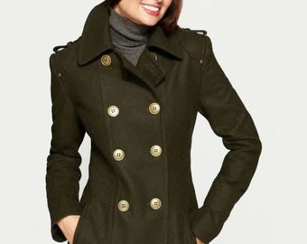 heavy wool coat womens