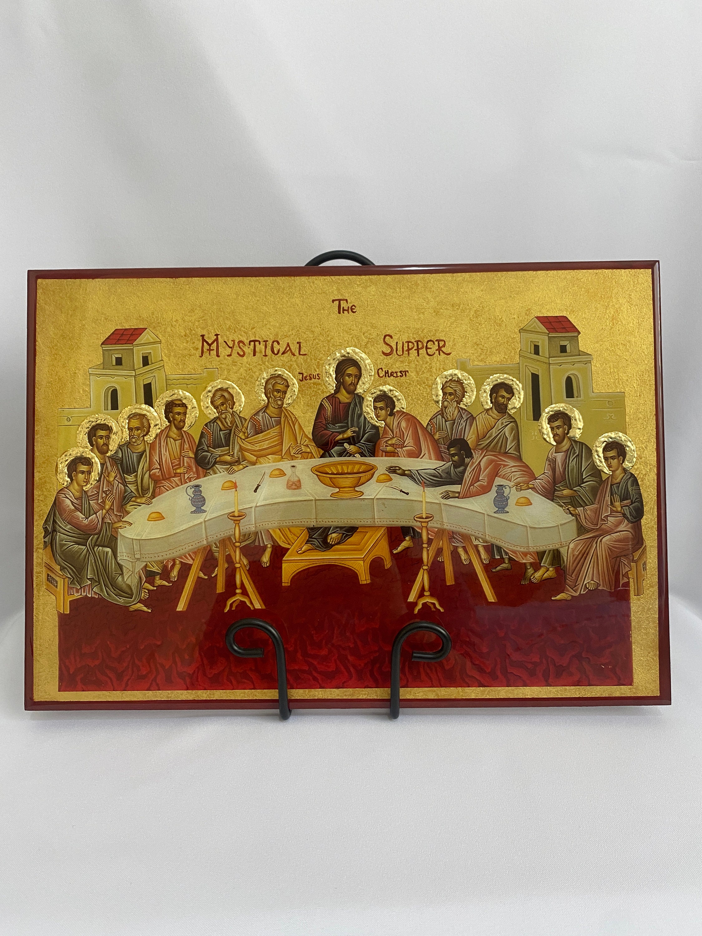 Icon of the Last Supper/ the Mystical Supper Etsy Australia