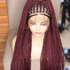 Knotless braids wig, Braided wig for black Women, Knotless Box braids wig, African Braids wig, box braided wigs, natural braids wig