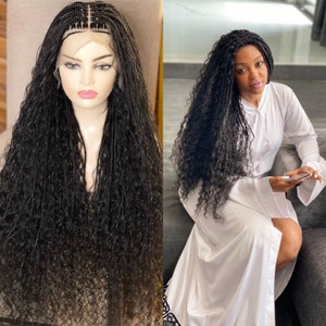 Goddess braid wig, Goddess braided wig, Box braid wig, Custom braid wig, Knotless braided wig, Bohemian braids, Boho braids