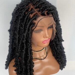 Butterfly locs wig, distressed locs, Butterfly locs wig, Fauxlocs wig, dreadlocks wig, goddess locs, boho locs, braids wig for black women