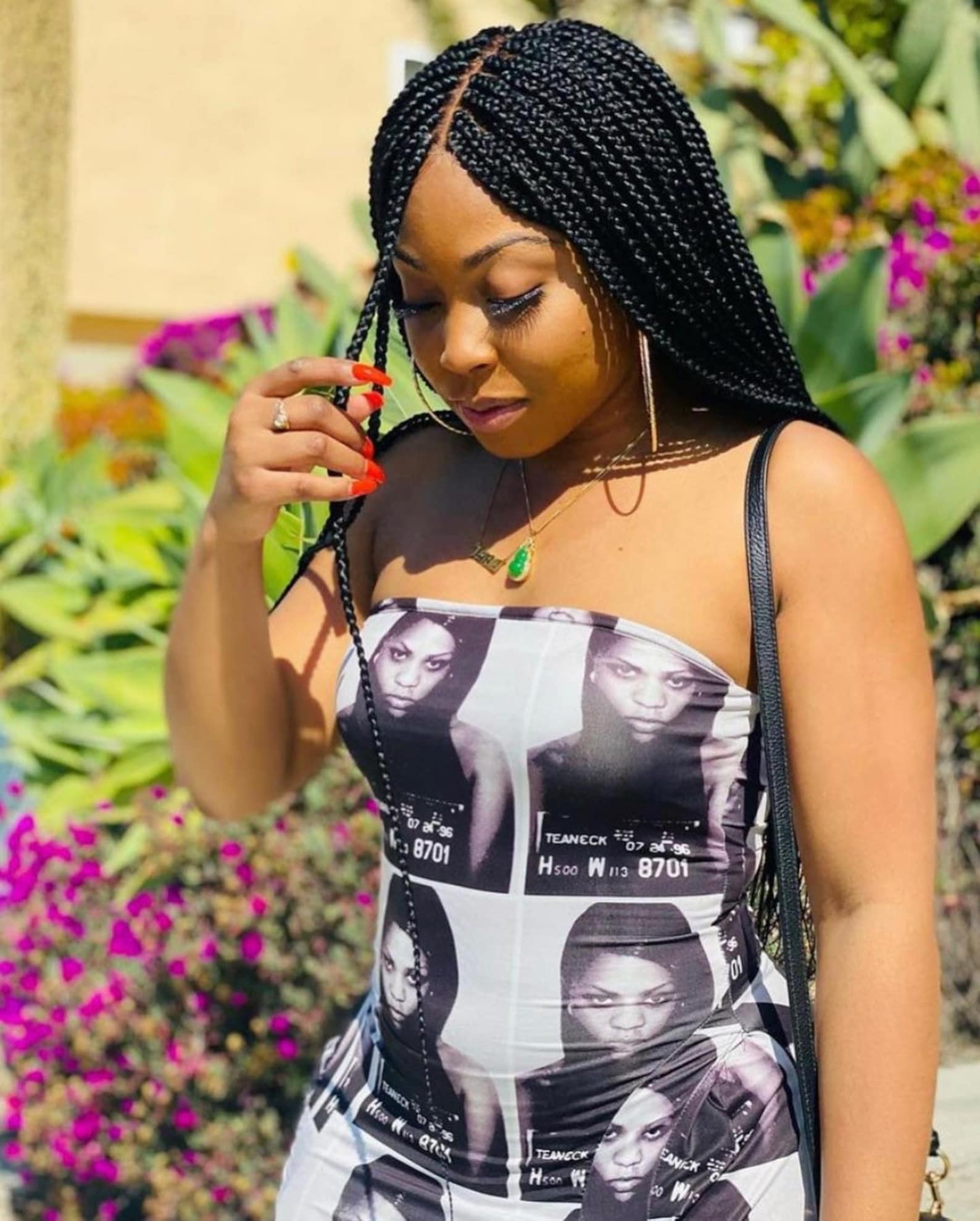 Box Braid Wig Medium Size Box Braid Wig Box Braided Wig Etsy UK