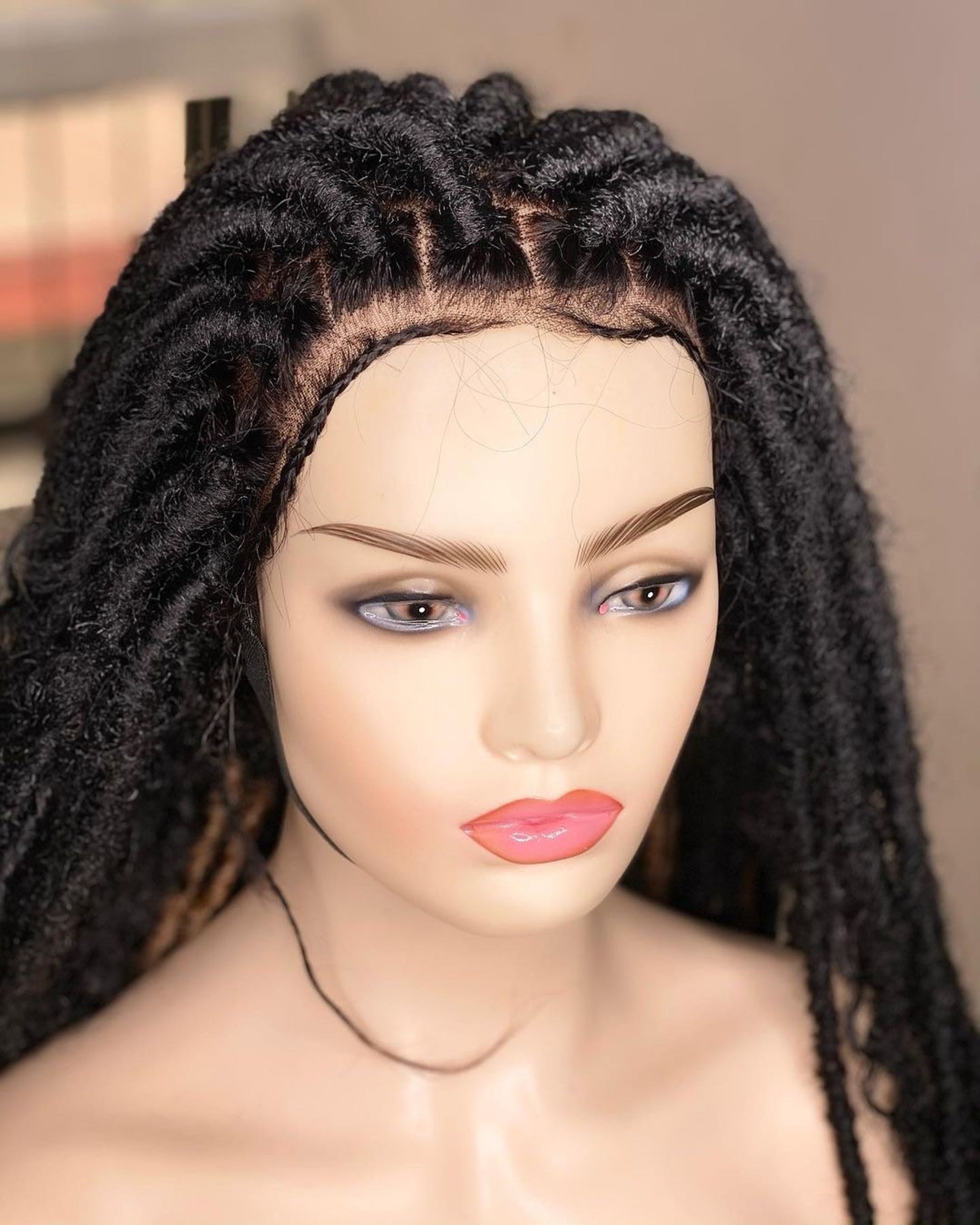 Goddess Locs Wig, Faux Locs Wig, Goddess Locs, Dread Locs Wig