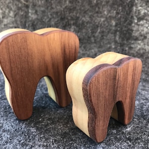 Tooth Fairy Keepsake Box Black Walnut Poplar Wood Personalization Available