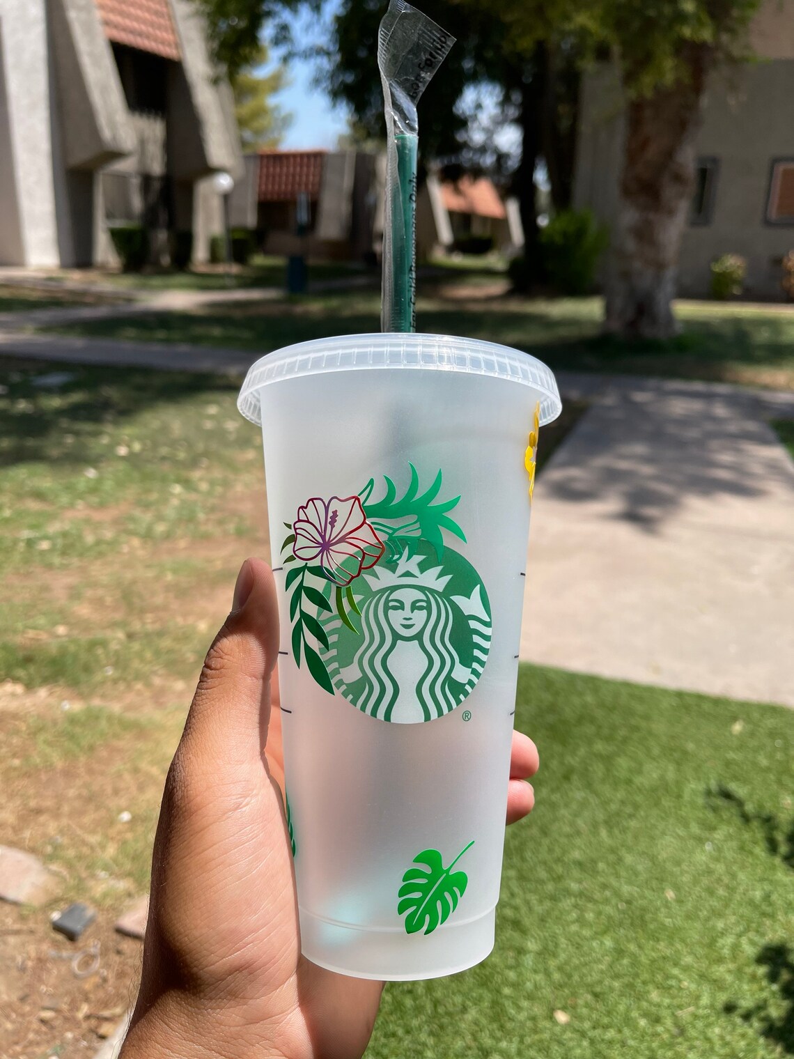 House Plant Starbucks CupMonstera Starbucks CupHibiscus Etsy