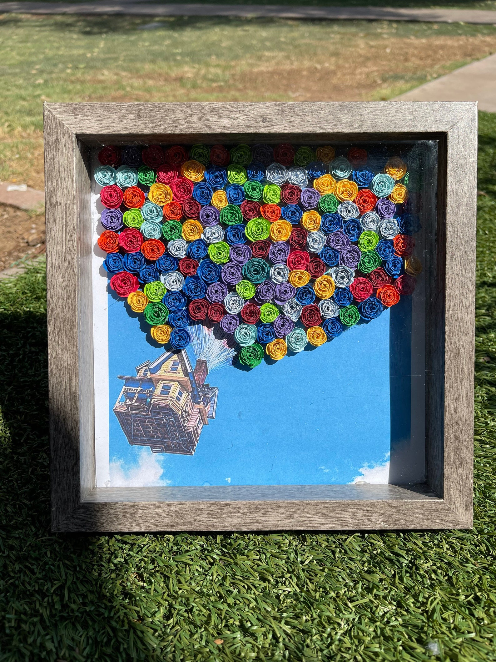 Disney Shadow Box UP Shadow Box Individuelle Schattenbox Etsy