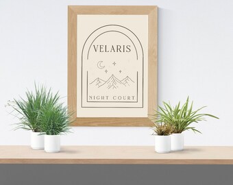 DIGITAL DOWNLOAD: ACOTAR Velaris Night Court