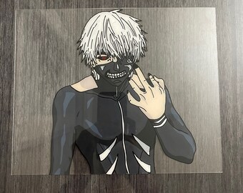 Tokyo Ghoul Painting Etsy Tokyo Ghoul Painting Etsy