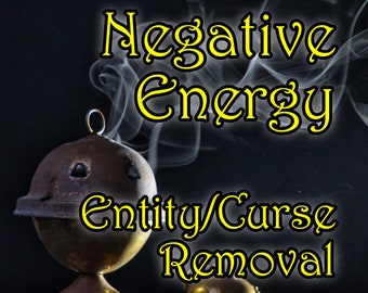 Negativity Cleanser Negative energy, cord cutting, entity removal Curse removal - Smudge spell Talisman