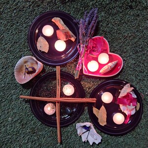 LOVE Candle SPELL Romance Ritual - ATTRACT obsession Reunite Domination Magnetism Energy Reading image 7