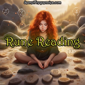 RUNE READING - 6 Rune Spread - Psychisches Medium - Video ODER schriftliche Lesung verfügbar - Glück, Zukunft, Tarot Kartenleser Kristallkugel