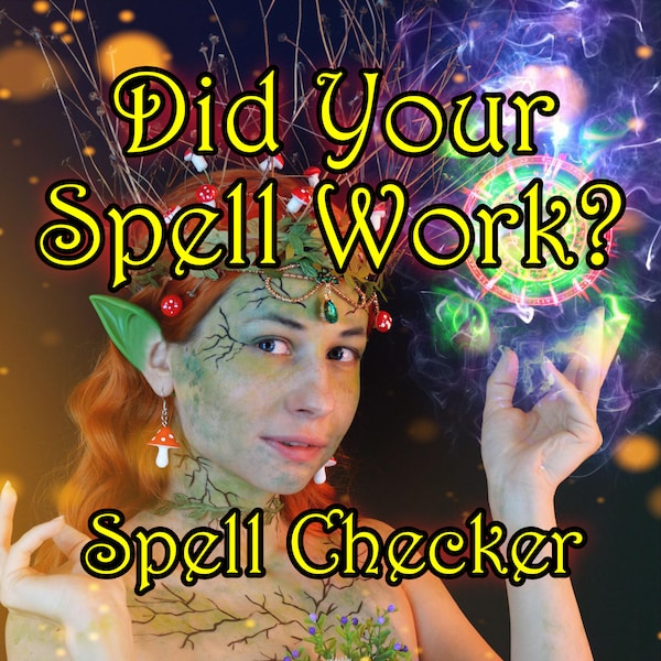 Did your spell work? Are you unsure of a spell caster? I will check if there is a spell at work for you (Digital file sent to you)