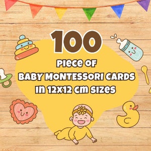100 High Contrast Baby Cards Montessori Printable Black and White Memory Cards for Toddlers Sensory Flashcards image 5