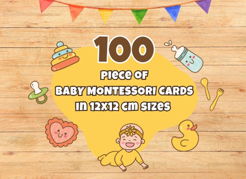 100 High Contrast Baby Cards Montessori Printable Black and White Memory Cards for Toddlers Sensory Flashcards image 5