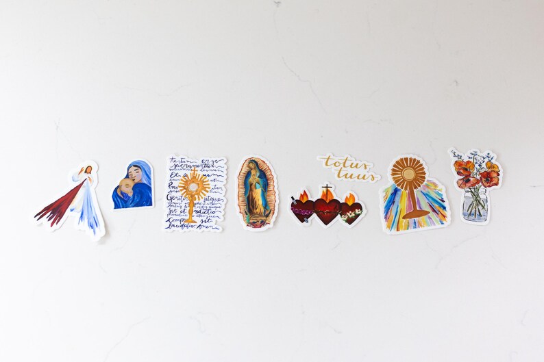 Monstrans-sticker katholieke christelijke waterdichte vaatwasmachinebestendige vinylsticker afbeelding 5