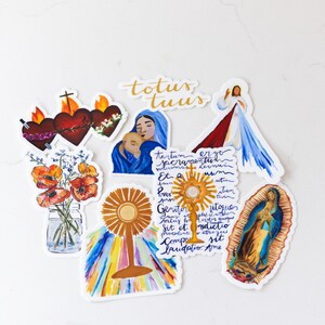 Monstrans-sticker katholieke christelijke waterdichte vaatwasmachinebestendige vinylsticker afbeelding 6