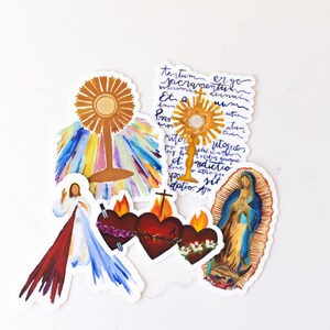 Monstrans-sticker katholieke christelijke waterdichte vaatwasmachinebestendige vinylsticker afbeelding 2