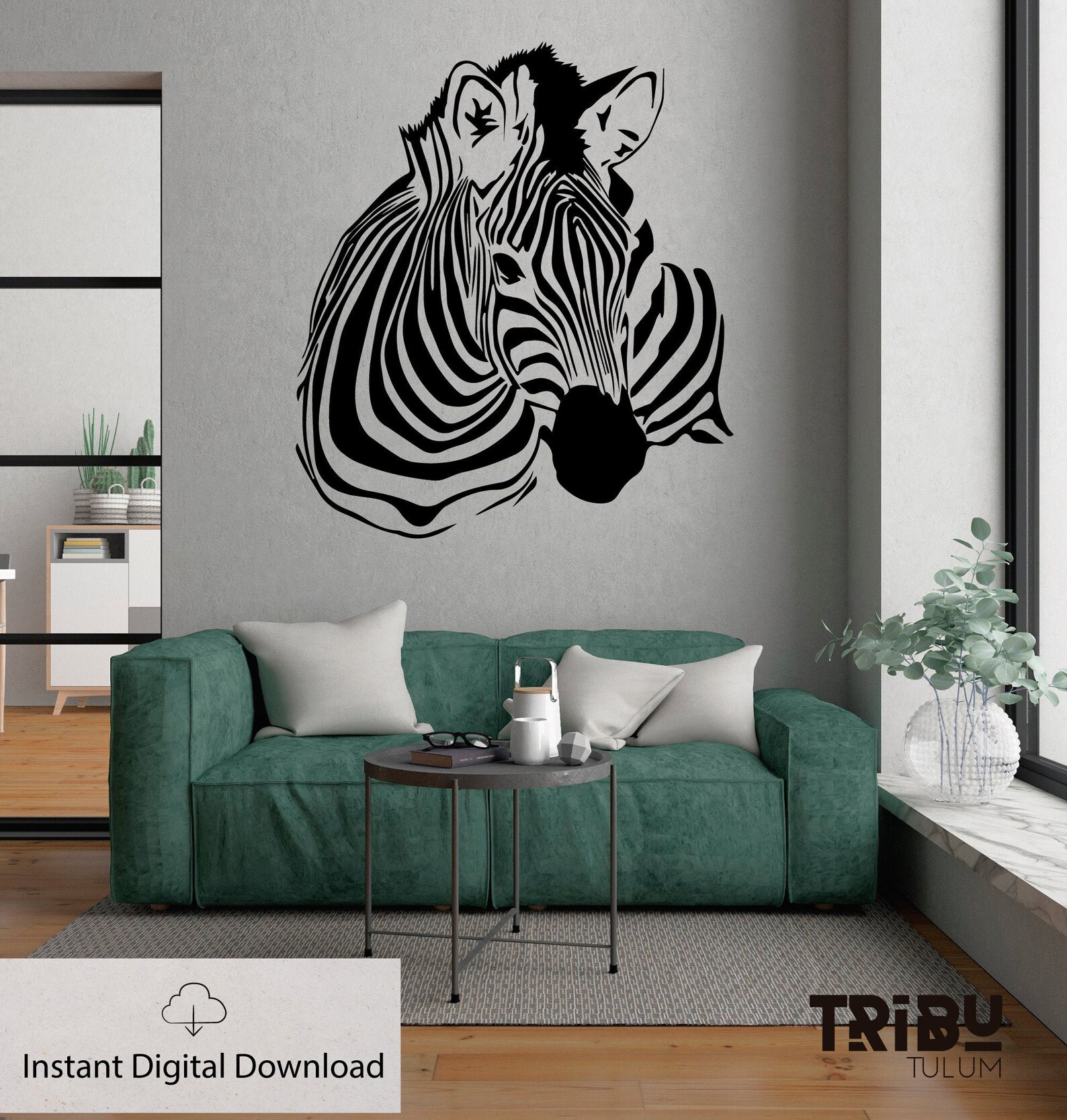 SVG Vinyl Wall Decal Home Decor Template Vector Etsy