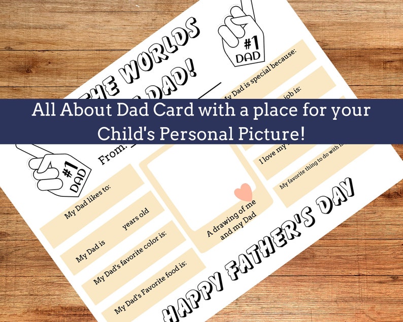 Father’s Day Printable Coloring Page | Printable All About Dad Fill in ...