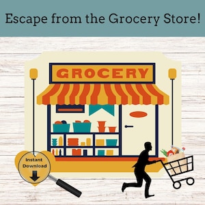 Printable Date Night Escape Room | Couple Games | Date Night Kit | Family Game Night | Escape Room Game | Party Games | Date Night Ideas