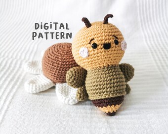 Spring Friends: Bentley "Benny" the Bee [DIGITAL PATTERN ONLY][Downloadable File]
