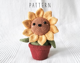 Plant Heads: Sunny the Sunflower [DIGITAL PATTERN ONLY] [Downloadable File]