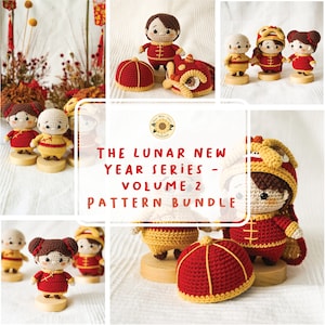 The Lunar New Year Series: Pattern Bundle - Volume 2 [DIGITAL PATTERN ONLY][Downloadable File]