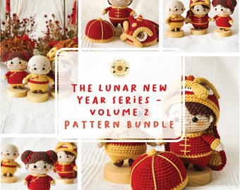 The Lunar New Year Series: Pattern Bundle - Volume 2 [DIGITAL PATTERN ONLY][Downloadable File]