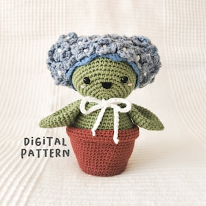 Plant Heads: Heather the Hydrangea [DIGITAL PATTERN ONLY][Downloadable File]