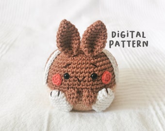 Easter Sweets: Bun Bun the Hot Cross Bunny [DIGITAL PATTERN ONLY] [Downloadable File] [Easter Crochet Pattern] [Easter Bunny]