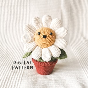 Plant Heads: Didi the Daisy [DIGITAL PATTERN ONLY][Downloadable File]
