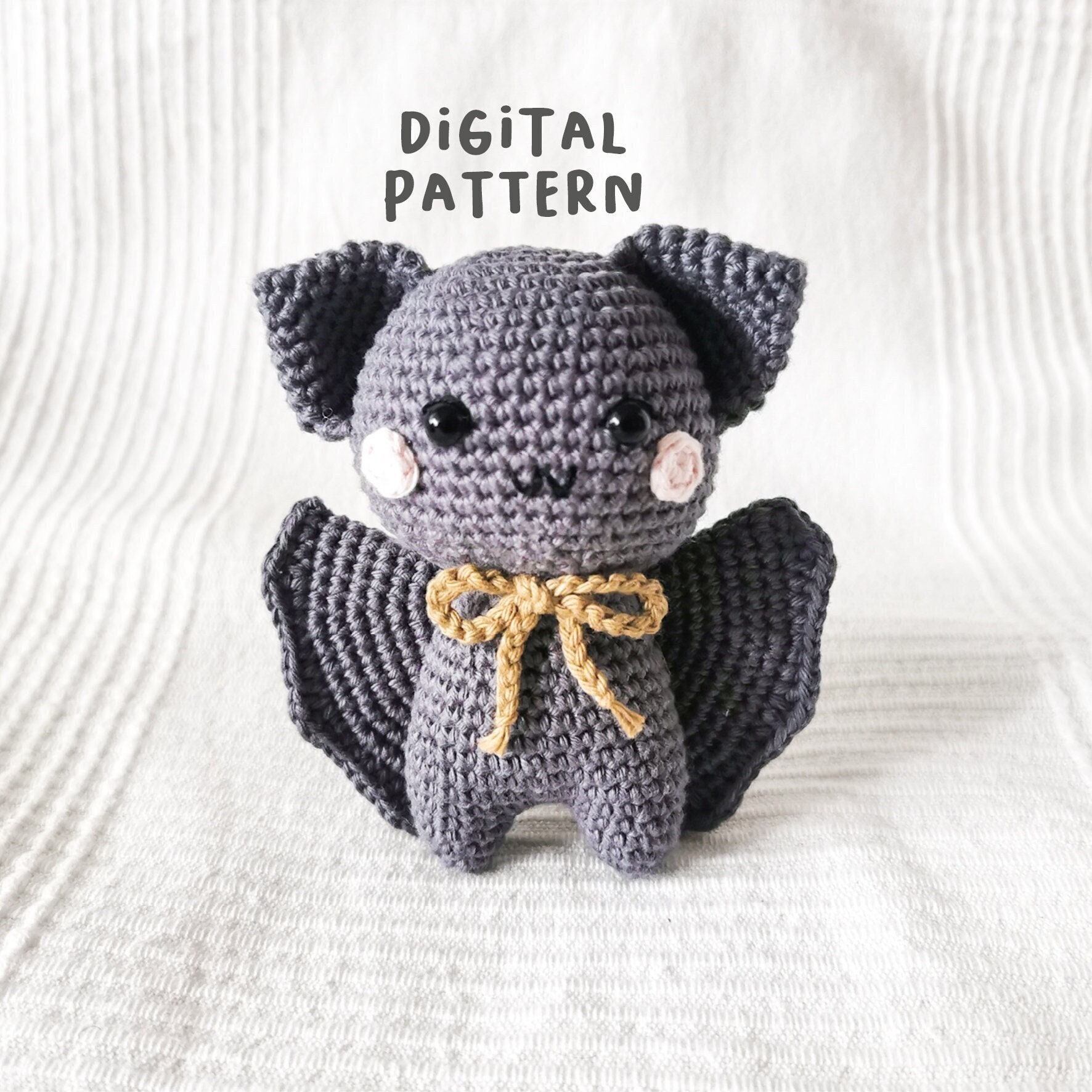 Halloween Friends: Fang the Bat [DIGITAL PATTERN Only][downloadable ...