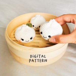 The Foodies: Baby Xiao Long Bao Dumpling [DIGITAL PATTERN ONLY][Downloadable File]