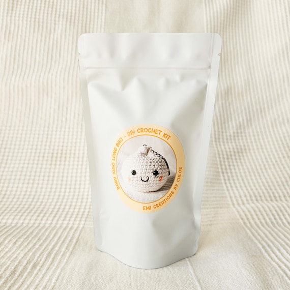 Xiao Long Bao Crochet Kit: Beginner DIY Foodie Project