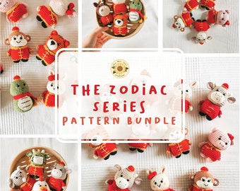 The Zodiac Series: Pattern Bundle [12 Patterns] [DIGITAL PATTERN ONLY][Downloadable File]