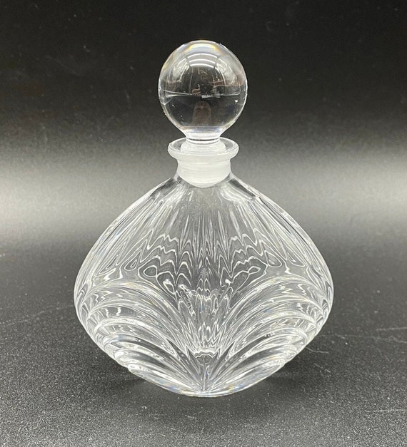 Crystal Perfume Decanter Bottle Lenox Vanity Bottle I… Gem