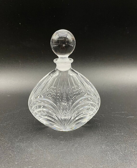 Crystal Perfume Decanter Bottle Lenox Vanity Bottle I… Gem
