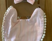 Baby Bib Reversible Vintage Baby Bib Baby Bibs Boho Bib Organic Cotton Baby Bib Vintage Style Bib Baby Gifts Baby Shower Gift