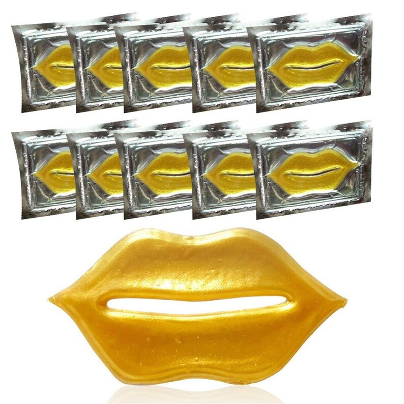 24K Gold Lip Mask Etsy