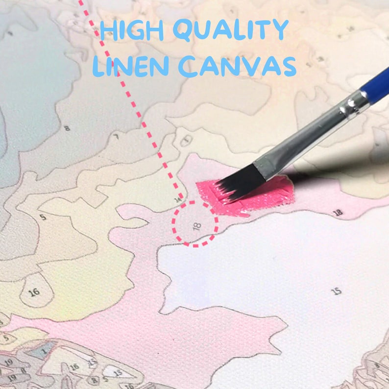 Paint by Numbers Amalfi Coast Italy Amalfi Ocean Coastline City Paint