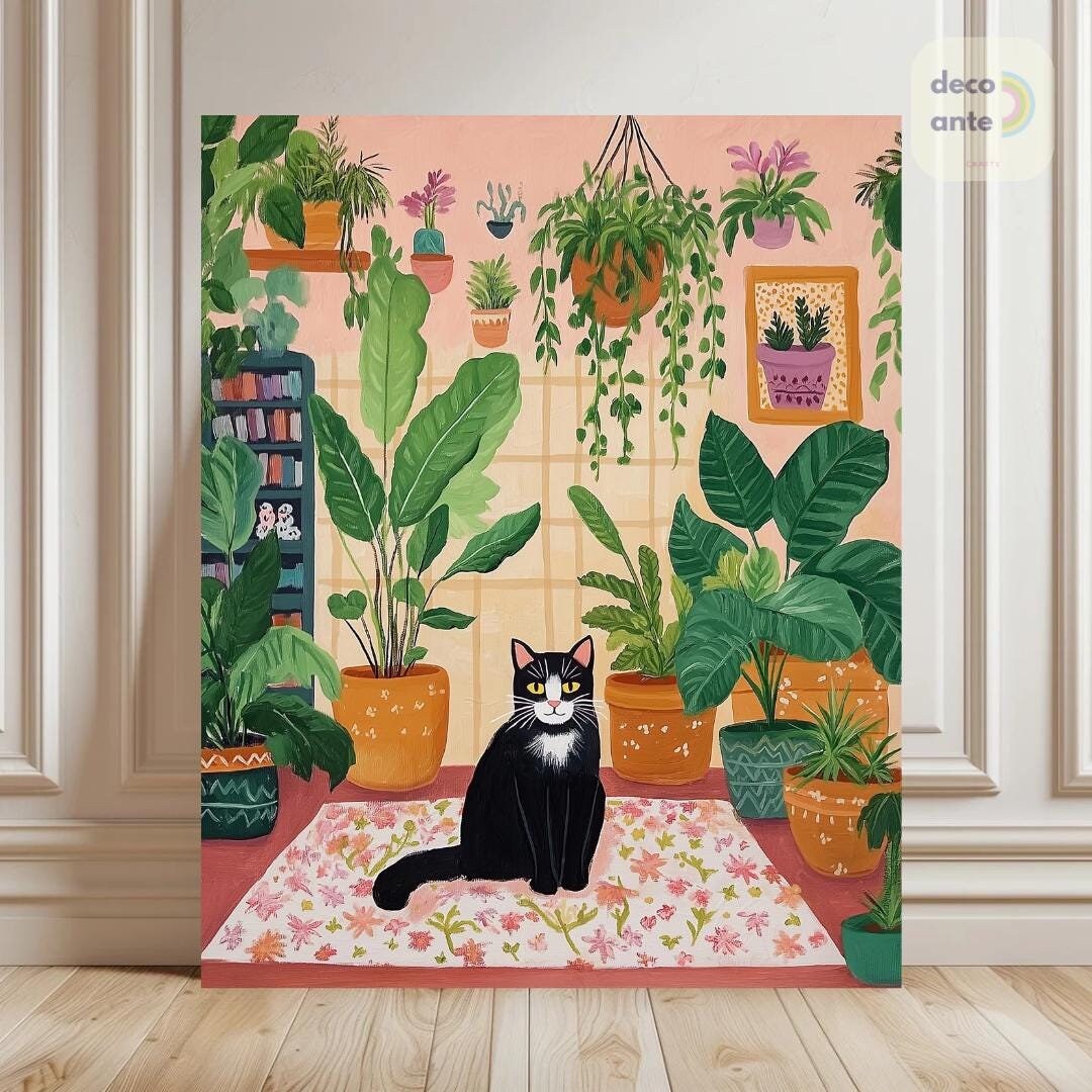 Tucocoo Cute Animal Paint By Numbers Kits 16x20 Inch Canvas DIY Digi