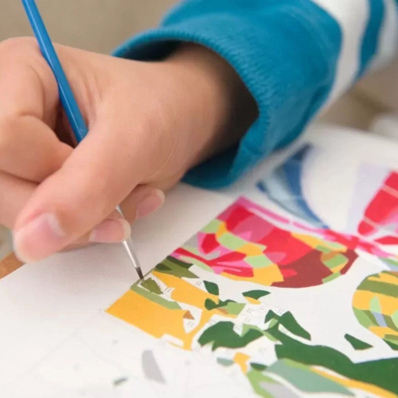 Paint by Numbers Amalfi Coast Italy Amalfi Ocean Coastline City Paint