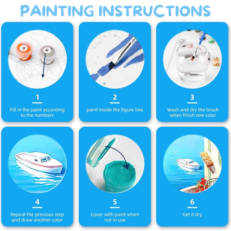 Kit de pintura por números para adultos: Paisaje de montaña vintage / Naturaleza del suroeste americano de mediados de siglo imagen 7