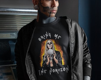 Bring Me The Horizon Shirt / Metal Fan Made Original Design / Goth Shirt Alternative 2021 / Gift for Rocker / Heavy Metal / Sempiternal