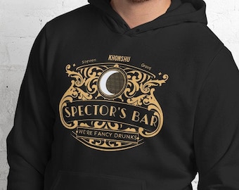 Felpa con cappuccio Moon Knight, Felpa con cappuccio Moon Knight Character, Felpa con cappuccio Marc Spector, 2022 Moon Knight, Felpa con cappuccio Unisex Bella + Canvas