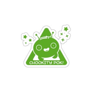 Mooncake Chookity-Pok! Die-Cut Sticker