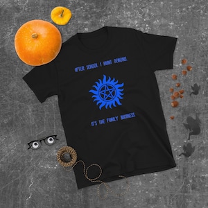 Supernatural After School I Hunt Demons T-Shirt, Supernatural shirt, mens supernatural shirt, Winchester brothers, sam and dean shirt