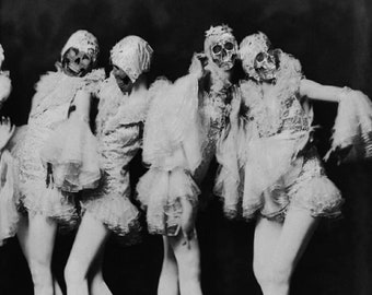 Ziegfeld Follies Dance Macabres vintage des années 1920 Photo. Home Decor Print 8 » par 10 »