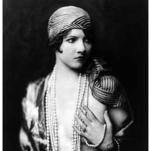 Jean Ackerman Ziegfeld Follies Girl 1920s. Vintage Home Decor Print 8&quot; by 10&quot;