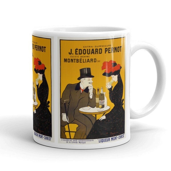 Absinthe Pernot,  Leonetto Cappiello Vintage Poster Mug. Ideal Tea/Coffee Gift Mug.